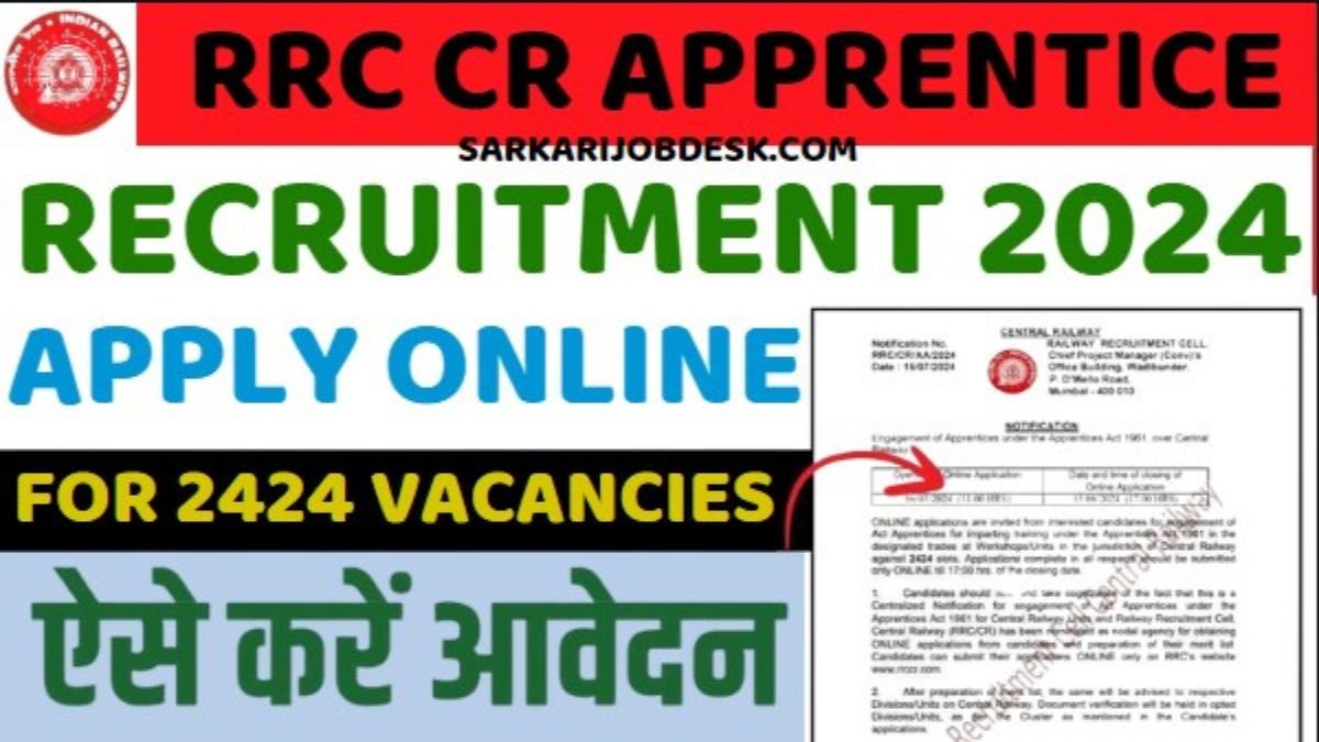 Railway RRC CR Vacancy